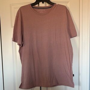 Lucky Brand Men's Mauve Short Sleeve Tee